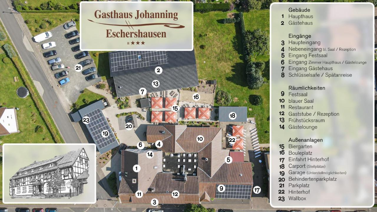 Gasthaus Johanning Ek Uslar Ngoại thất bức ảnh